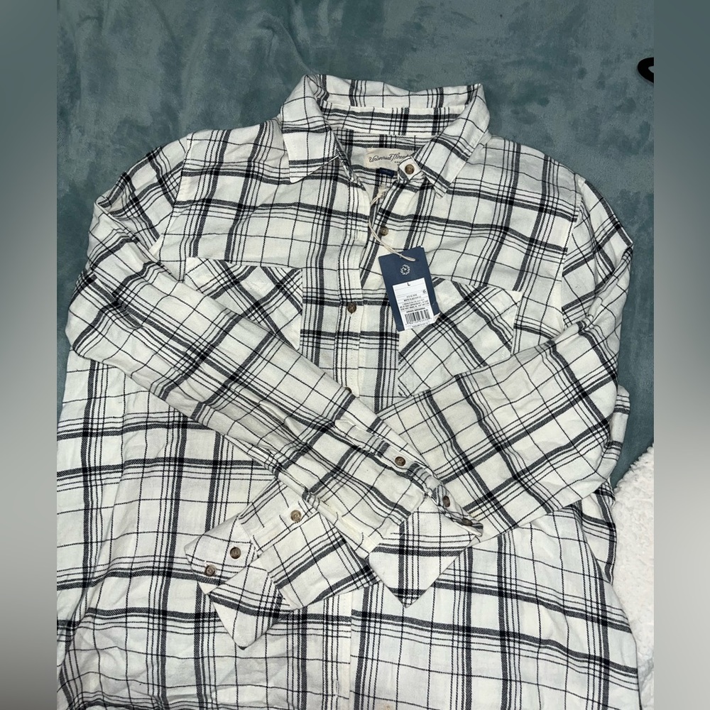 Flannel shirt and new with tag